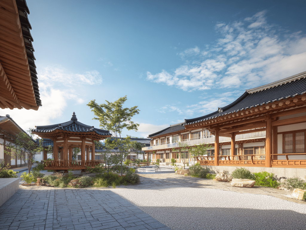 5. 호텔 현대 경주 - 한옥의 전통미와 현대적 세련미의 조화
