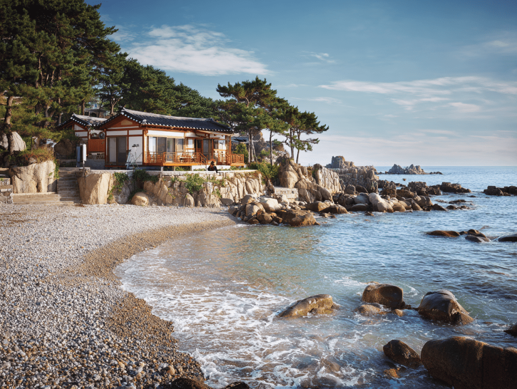 4. 학동 몽돌해변 펜션