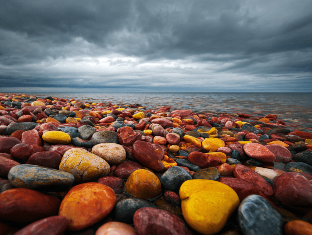 2. 푸드슨 베이, 캐나다 - 40억 년 된 돌들의 향연