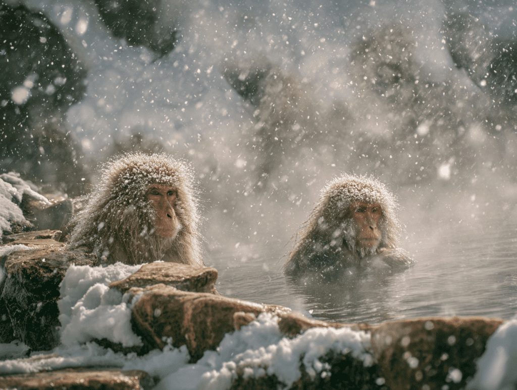 6. 나가노현 지고쿠다니 야엔코엔 - 온천 원숭이의 천국