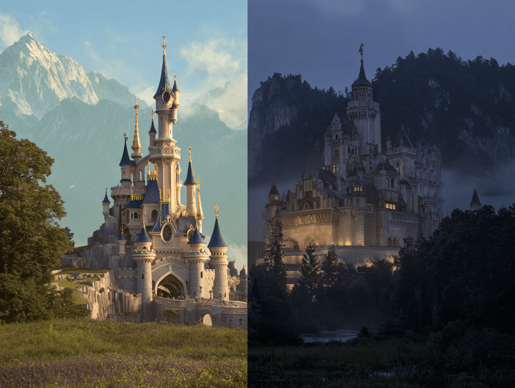 1. 미녀와 야수의 야수의 성 - 프랑스 샹보르성