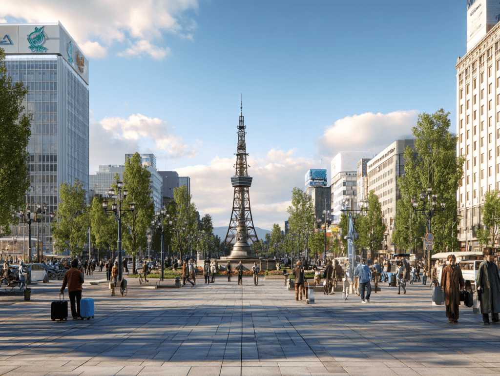 1일차 - 삿포로 시내 중심가 둘러보기