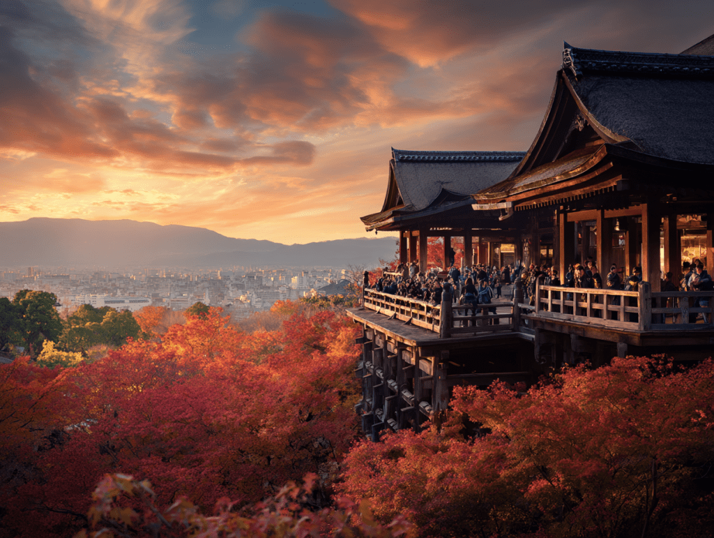 1. 천년고도의 단풍, 교토 기요미즈데라