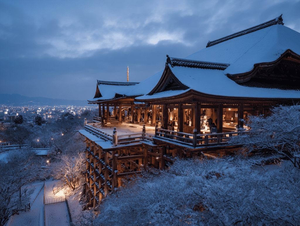 1. 기요미즈데라 - 교토의 겨울 절경