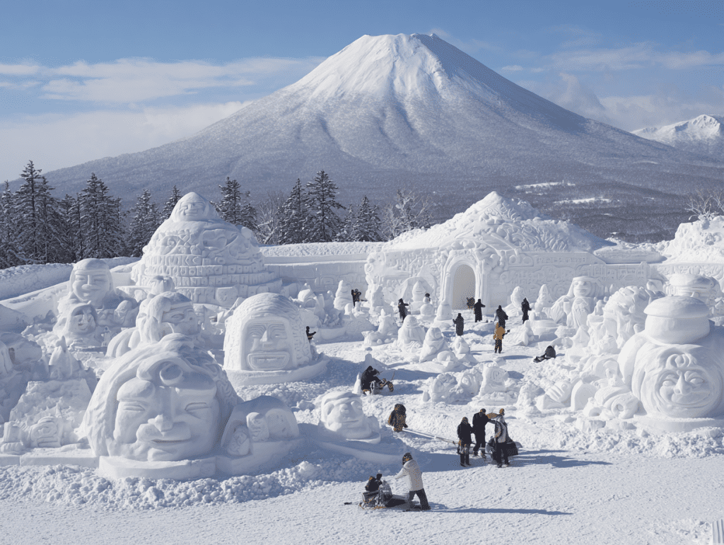 3. 환상적인 설국 체험 - 일본 홋카이도