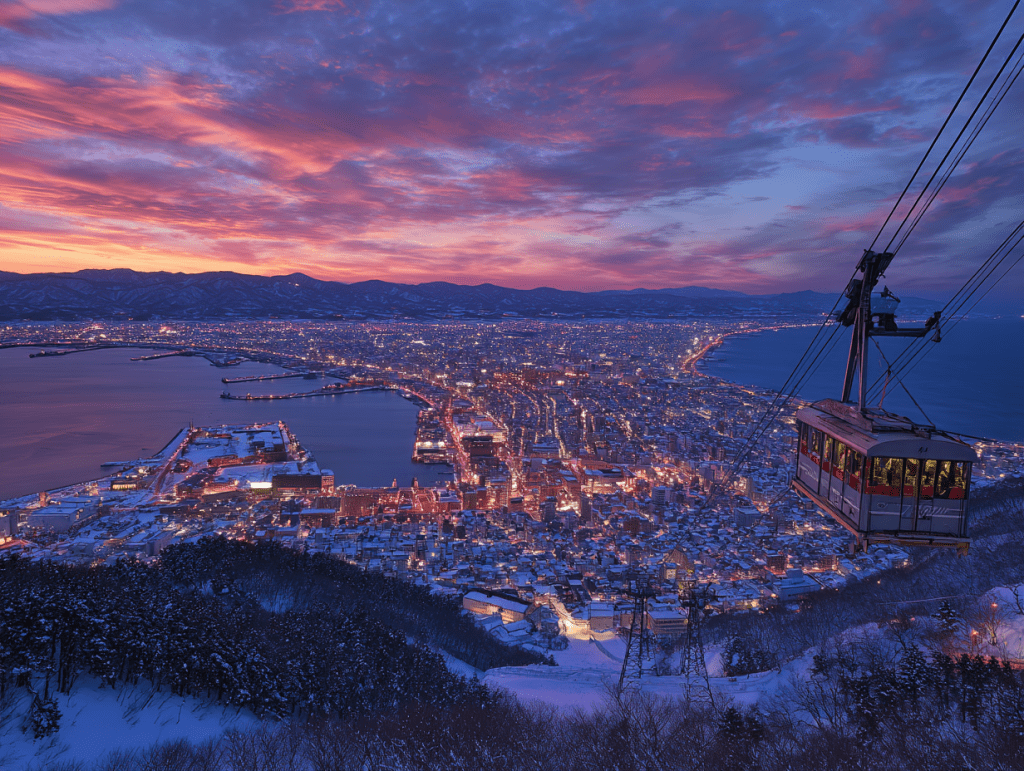 3. 덴구야마 전망대 - 오타루 시내를 한눈에