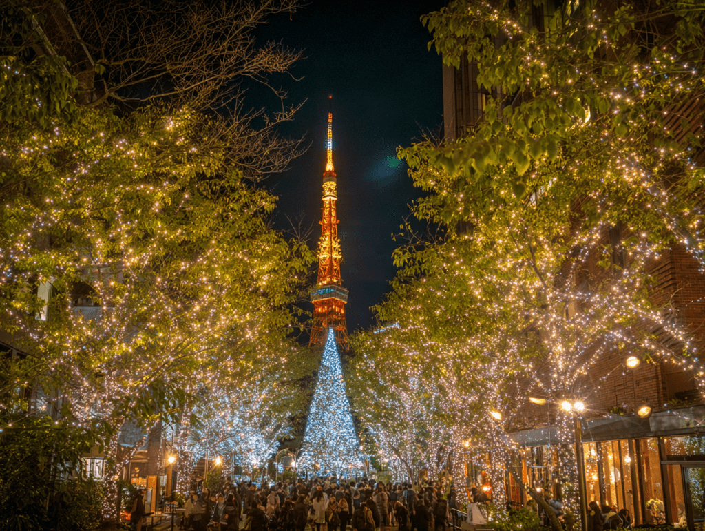 1. 도쿄 - 화려한 대도시의 연말 축제