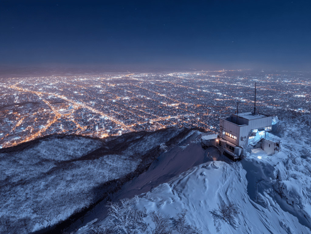 2. 모이와산 전망대 - 야경 명소