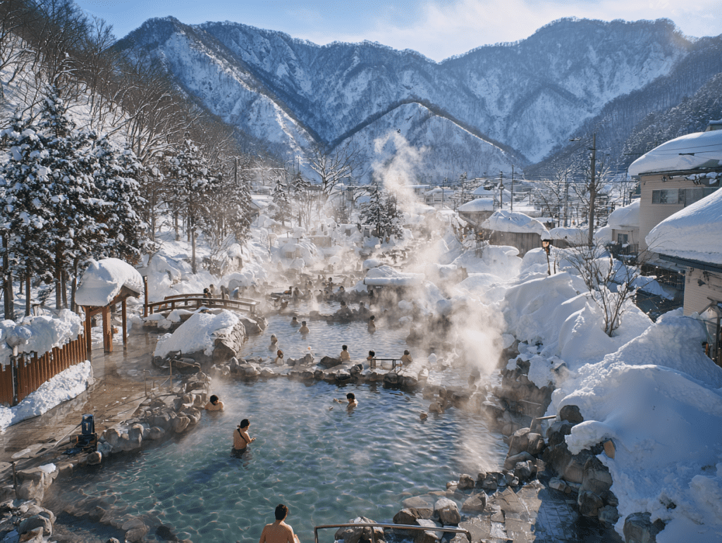 2일차: 온천과 맛집 탐방