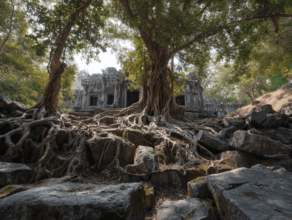 4. 천공의 성 라퓨타 - 캄보디아 벵 멜리어 유적