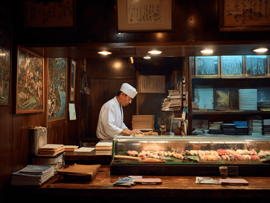 2. 스시노 미야코 (すしの都) - 아사쿠사의 전통 맛