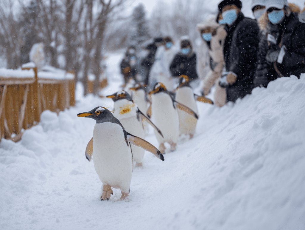 3. 아사히야마 동물원 - 펭귄 산책 보며 동심 되찾기