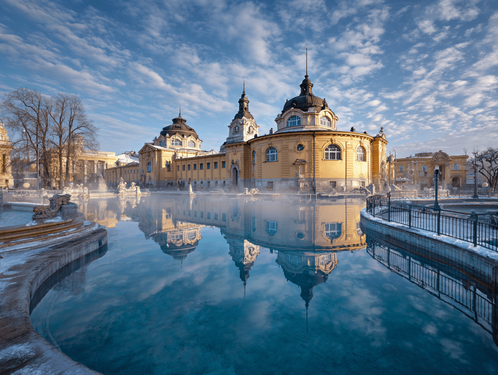 3. 헝가리 부다페스트 세체니 온천 - 유럽의 온천 궁전