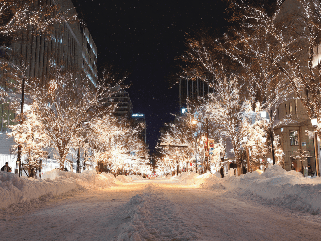 3. 일본 홋카이도 - 눈꽃 축제의 성지