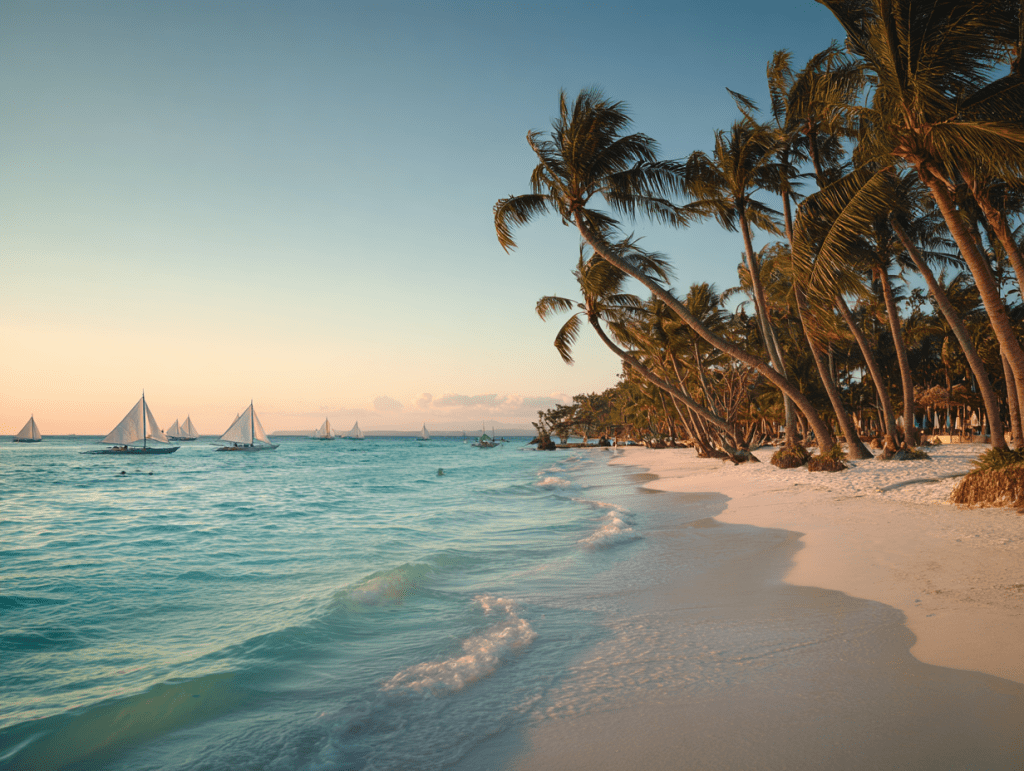 1. 보라카이, 필리핀 - 파우더 같은 화이트 비치의 천국