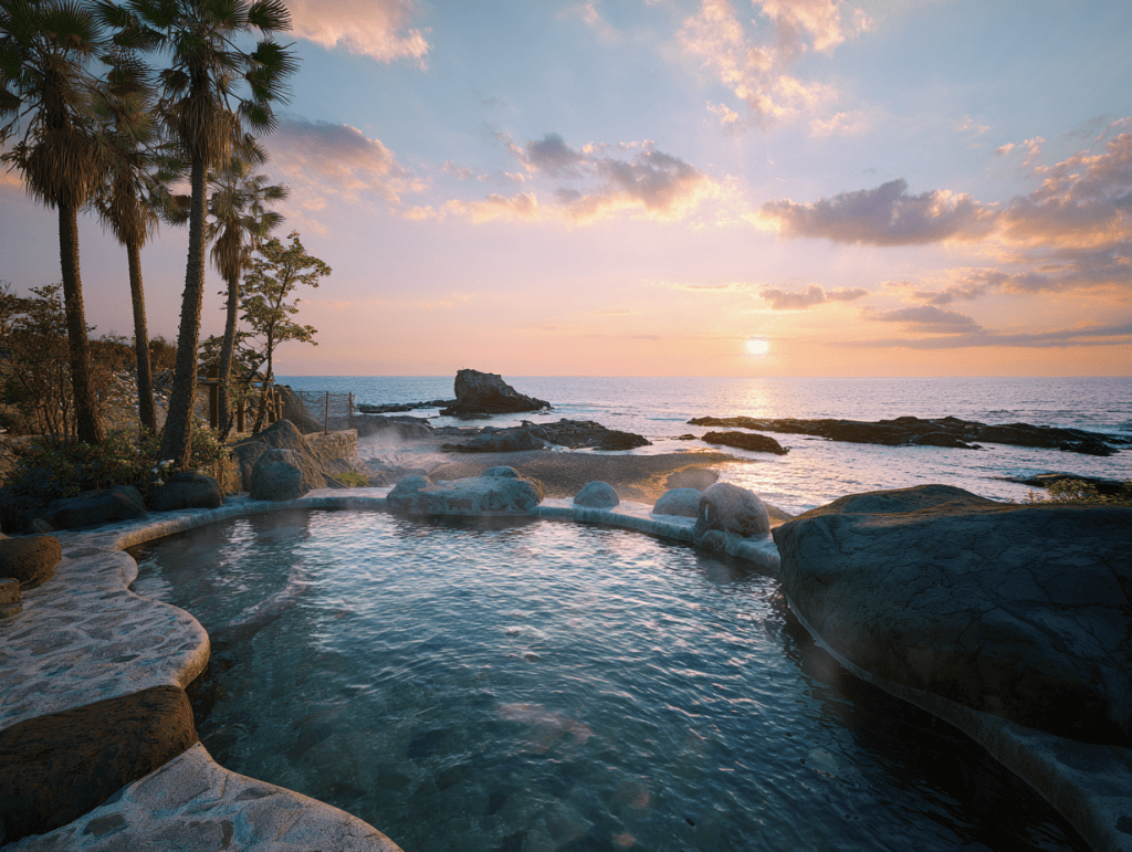 4. 시라하마 온천, 와카야마현 - 바다와 온천의 환상 조합