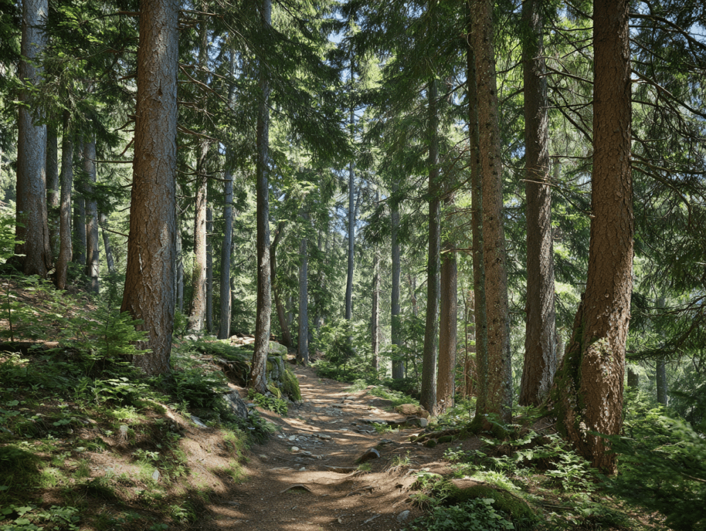 3. 태기산 자연휴양림 숲길 - 피톤치드 가득