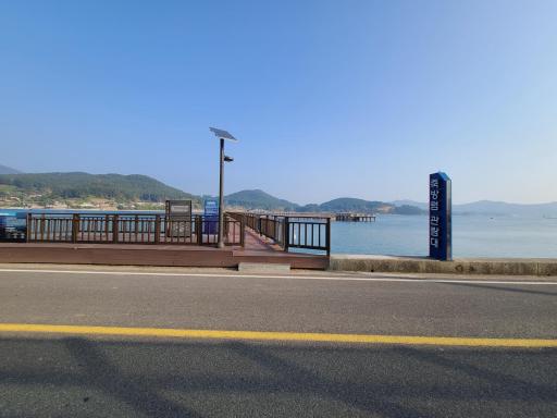 죽방렴관람대