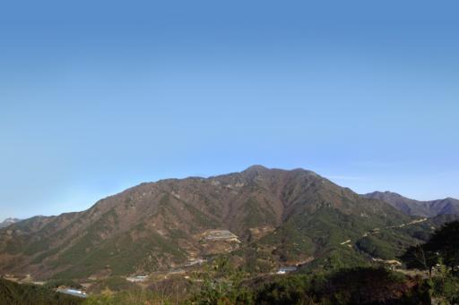 청화산 늘재방면