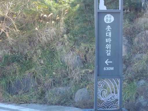 초곡용굴촛대바위길